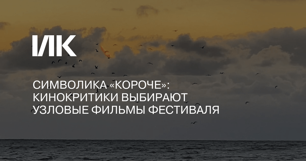 Символика «Короче»: кинокритики выбирают узловые фильмы фестиваля - Искусство кино